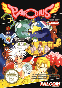Parodius (Europe) box art